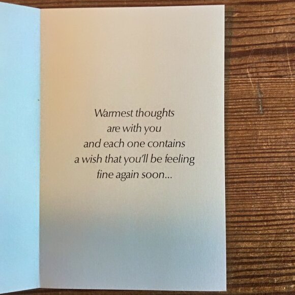 Set of 5 Vintage Get Well Greeting Cards with Envelopes – Cute Animal Artwork - Picture 7 of 7